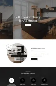 İç mimar web sitesi tasarımı ile portföyünüzü sergileyin. Mobil uyumlu, modern tasarım çözümleri ile müşteri kazanın! Hemen teklif alın.