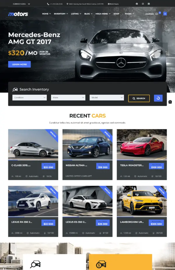 Oto Galeri Web Sitesi Tasarımı ile araçlarınızı şık, profesyonel ve kullanıcı dostu bir vitrine taşıyın, satışlarınızı dijitalde büyütün!
